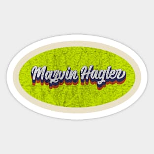 Vintage Marvin Hagler Sticker